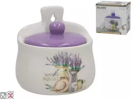 Cookini druskos indas, tvirtinamas prie sienos, 390 ml, rausva dolomito, 9x12x12,5 cm, KITCHEN&GO