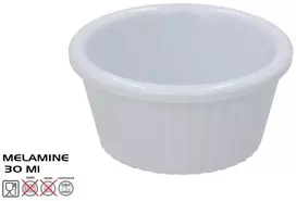 Padažo ir pagardų indelis, 30 ml, baltas, 5,5x5,5x3 cm, KITCHEN&GO