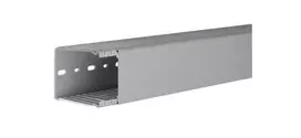 Hager Polo BA68006007030B tehaselito šukuotas kanalas BA6 80x60mm PVC pilkas BA68006007030B /2m/