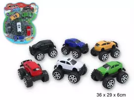 Mašinėlių rinkinys Džipai 6vnt G137494