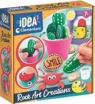 Creative set Colorful pebbles