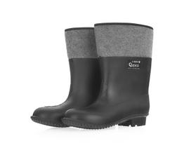 Guminiai batai vyrams Geko G90551, su aulu, su pašiltinimu, juoda sp., 46 dydis
