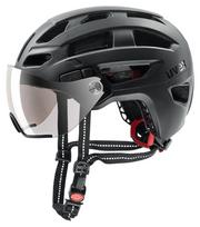 Uvex Dviračio šalmas UVEX Finale su skydeliu 56-61cm Black matt | 41/2/753/03/17 | 4043197384795