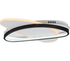Rabalux 71469 - LED dimeriuojamas lubinis šviestuvas BRANTIEL 57W/230V 3000-6000K 45x30,5 cm + su nuotoliniu pulteliu