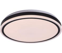 Rabalux 71412 - LED reguliuojamas lubinis šviestuvas CORLET 20W/230V 3000-6500K skersmuo 38,5 cm juodas + su nuotoliniu pultu