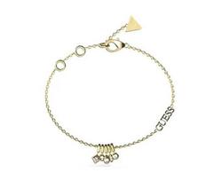 Elegantiška auksu padengta apyrankė su pakabukais Tiny Dancer JUBB04647JWYG - Ilgis: 14,5 cm