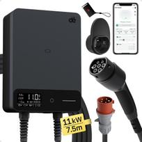 dé 11kW Wallbox with 7.5m cable (APP VERSION)