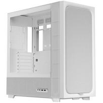 TRYX FLOVA F50 PC Case, ATX, Tempered Glass – White