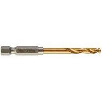MILWAUKEE Metalo grąžtas HSS-G TiN 2,5mm HEX (10vnt.)