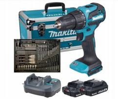 MAKITA SMŪGINIS SUKTUVAS-GRĘŽTUVAS 18V DHP490WVX7