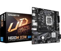Pagrindinė plokštė Gigabyte H610M D3W (B/G)
