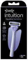 Skustuvas Wilkinson Sword Intuition Quattro Sensitive
