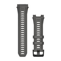 Garmin Instinct 3 laikrodžių dirželiai / 26 mm / Anglies spalvos silikonas