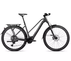 Orbea KEMEN MID 10 / Metallic Night Black Matt-Gloss / elektrinis miesto dviratis