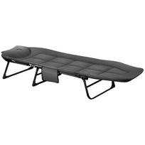 Nils Camp NC2720 Sulankstoma Lova Pilka - 200 x 60 cm