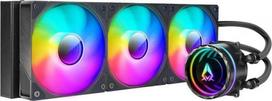 Vandens aušintuvas procesoriui AZZA Blizzard PRO 360 ARGB, 394 mm x 121 mm