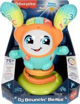Prekė su pažeista pakuote. Lavinimo žaislas Mattel Fisher Price DJ Bouncin Beats, 30 cm, PL, įvairių spalvų
