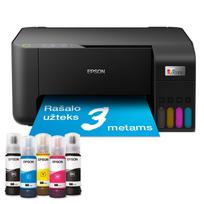 Prekė su pažeista pakuote. Daugiafunkcis spausdintuvas Epson ECOTANK L3230, rašalinis, spalvotas