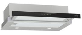 Prekė su pažeista pakuote. Įmontuojamas gartraukis Gorenje TH64E3SGB, nerūdijančiojo plieno sp.