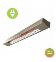 Elektriniai teniniai šildytuvai Energotech EnergoInfra (prekė su trūkumais) : Apsaugos klasė - IP44, Galia (W) - 1000, Įtampa (V) - 230, Matmenys (mm) - 1170 x 75 x 40, Pavadinimas - EnergoInfra EIR1000, Svoris (kg) - 2