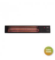 Halogeninis infraraudonųjų spindulių lauko šildytuvas Sunred Dark Smart WiFi (prekė su trūkumais) : Apsaugos klasė - IP55, Galia (W) - 2500, Įtampa (V) - 220-240 V / 50-60 Hz, Matmenys (mm) - 772 x 155 x 130, Pavadinimas - Sunred Dark Smart, Šildomas plotas - 25 m, Spalva - Balta, Svoris (kg) - 3
