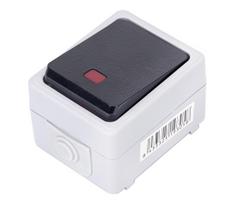 Aigostar - vieno mygtuko jungiklis IP54