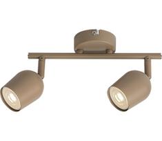 Rabalux 73099 - Taškinis šviestuvas LIANET 2xGU10/15W/230V smėlio spalvos