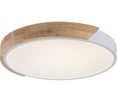 Rabalux 71419 - LED lubinis šviestuvas MAPLE2 40W/230V 3000/4000/6500K balta/ąžuolas skersmuo 61 cm