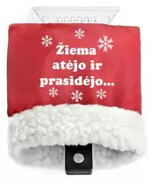 Ledo grandiklis su pirštine "Žiema atėjo ir prasidėjo"