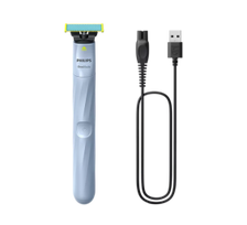 Philips OneBlade 1st Shave QP1324/20 Plaukų skustuvas, Sky Blue