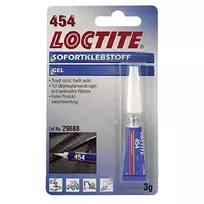 454 universalūs geliniai momentiniai klijai 3 gr LOCTITE