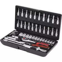 Galvučių komplektas 1/4" 48-vnt CLASSIC, KS Tools