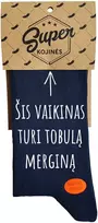 Kojinės "Šis vaikinas turi tobulą merginą"