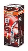 Osram lemputės Night Breaker lazerinis,+150%, H3, 55W, 1vnt. 64151NL