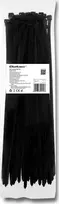 Qoltec saviblokavimo nailoninis kabelių tvirtiklis 7.2x350mm juodas 50 vnt
