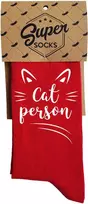 Kojinės "Cat person"
