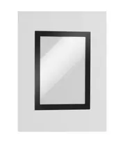 Durable Lipnus informacinis rėmelis, patvarus „Duraframe“, A5 formato, juodas, 2 vnt. pakuotėje.