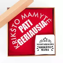 Dovanų rinkinys "Nuostabiausia krikšto mama"