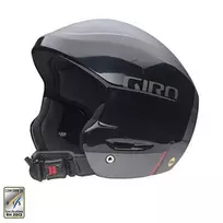Giro Žiemos šalmas STRIVE MPOS matinė juoda + žandikaulio apsauga rožė M (55.5-57 cm)