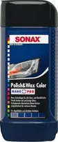 SONAX Polirolis su vašku mėlynos spalvos Polish&Wax, 250ml 296241