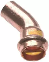 Viega 45 laipsnių vario 22mm (345693)