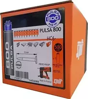 PASLODE GWOŹDZIE HC6-32+GAZ P800 /500szt. DO PULSA 800