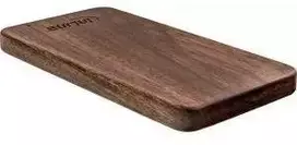 Powerbank InLine Woodplate 5000mAh ruda