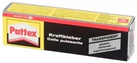 Pattex stiprūs skaidrūs klijai, kontaktiniai klijai, 50 g tūbelė