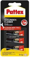 Pattex Mini Trio antriniai klijai 3x1g