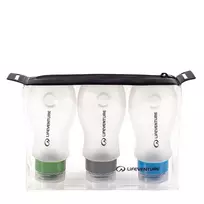 Kelioninis rinkinys Lifeventure Silicone Flight Bottle Set