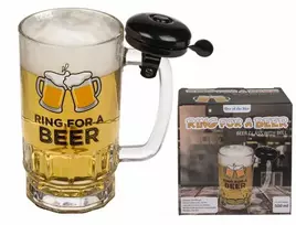 Alaus bokalas "Ring for a beer"