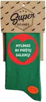 Kojinės "Mylimas iki pirštų galiukų"