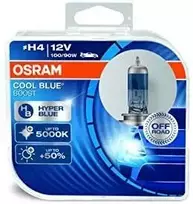 Automobilinės lemputės Osram Cool Mėlyna Boost H4, 100/90W, 2 vnt.