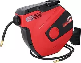 Automatinė suspausto oro žarna ritėje D10mm, 15m+1,5m, 1/4", KS Tools